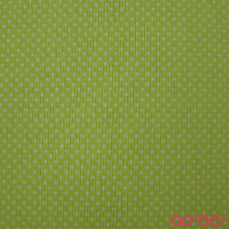 White little dots in light green