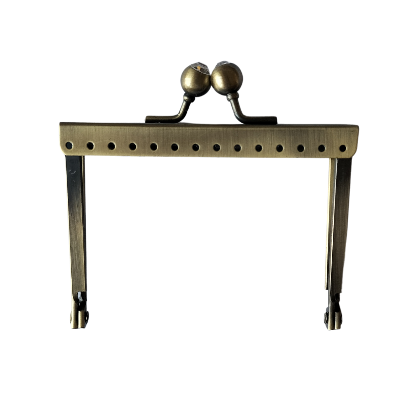 Fecho metálico 8,5cm - Bronze