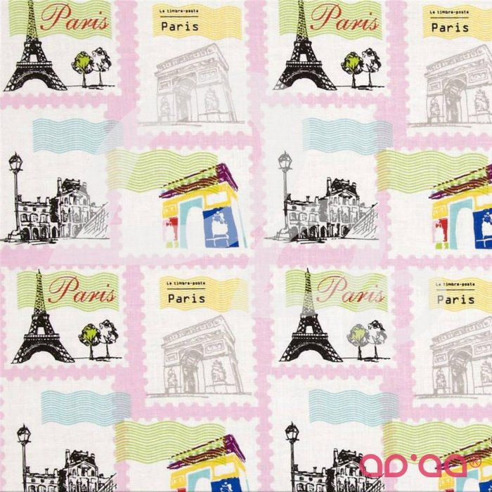 Pepe in Paris Stamp Pink