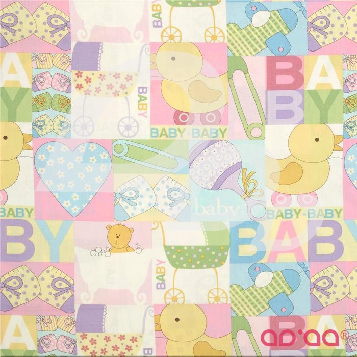 Baby Talk Baby Patch Pastel Pink