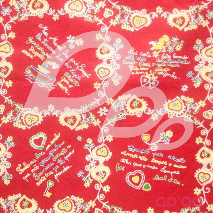 Lenço dos Namorados Vermelho