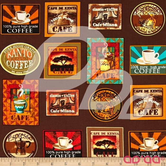 Kanvas Jumping Java Coffee Labels Coffee
