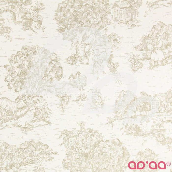 Pastoral Toile Ivory/Taupe