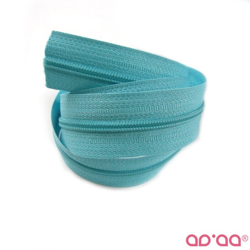 Fecho Zip 4 mm – azul turquesa