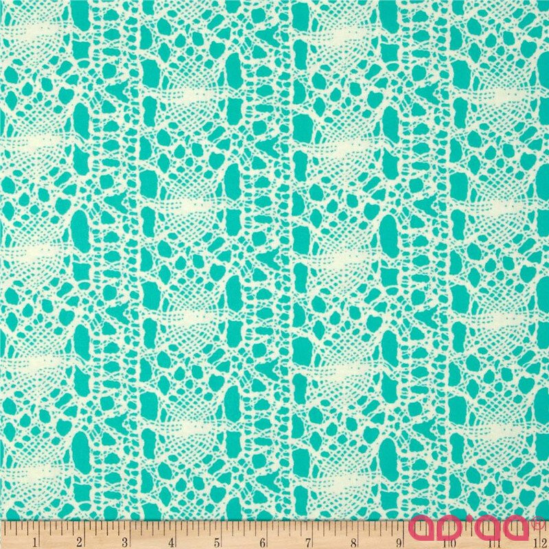 Amy Butler True Colors Stocking Turquoise