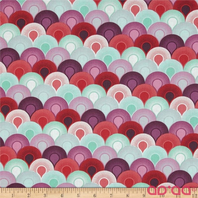 Art Gallery Geometric Bliss Fractal Garland Black