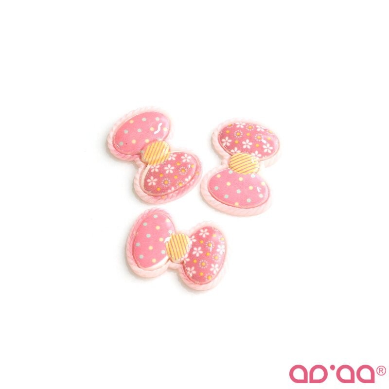 Cabochon Laço Rosa 2,5cm