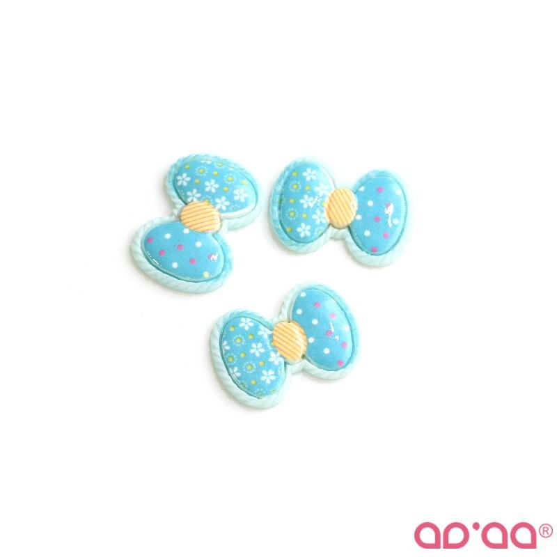 Cabochon Laço Azul 2,5cm