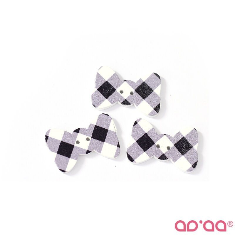 Botão Laço 8 30mmx20mm