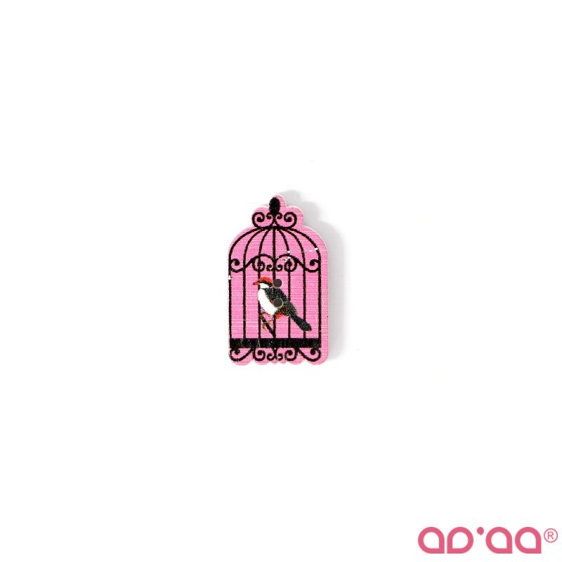 Botão Gaiola 4 20mmx30mm