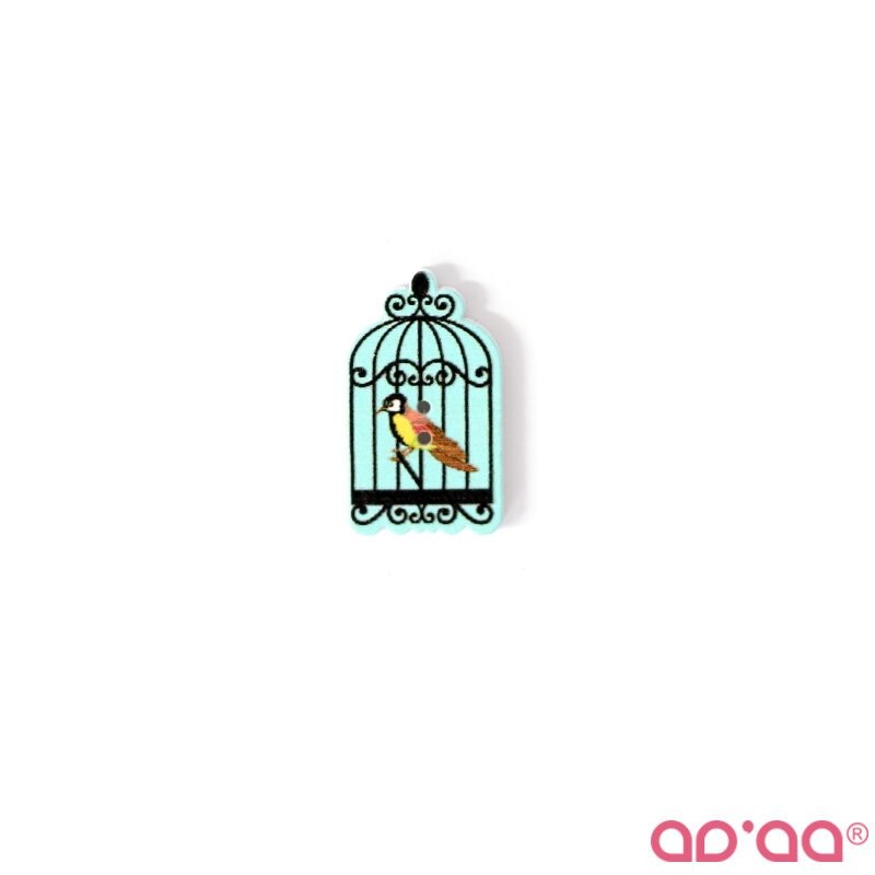 Botão Gaiola 5 20mmx30mm