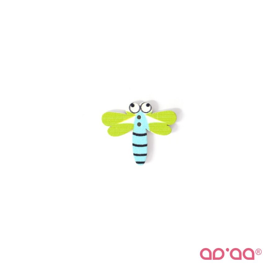 Botão Libelinha 5 30mmx25mm