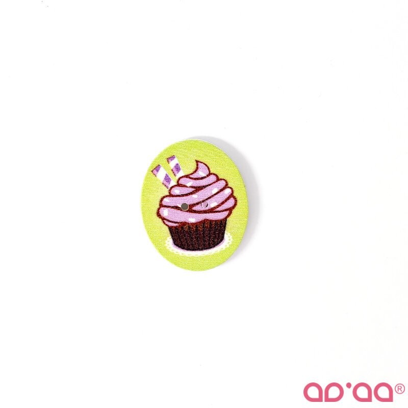 Botão Cupcake 5 25mmx33mm