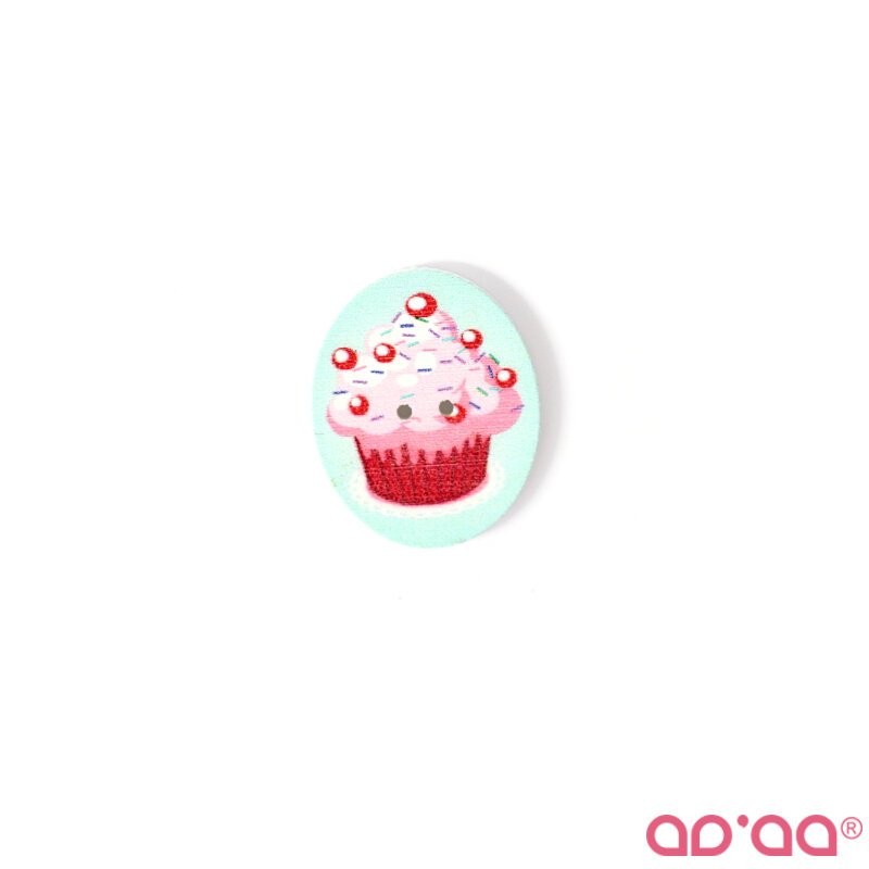 Botão Cupcake 12 25mmx33mm