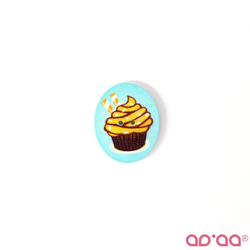 Botão Cupcake 15 25mmx33mm