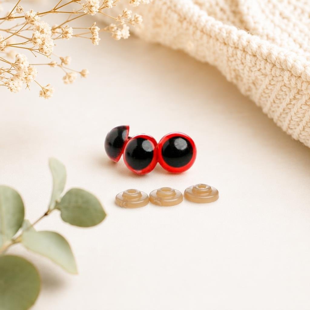 Olhos Vermelho 8mm