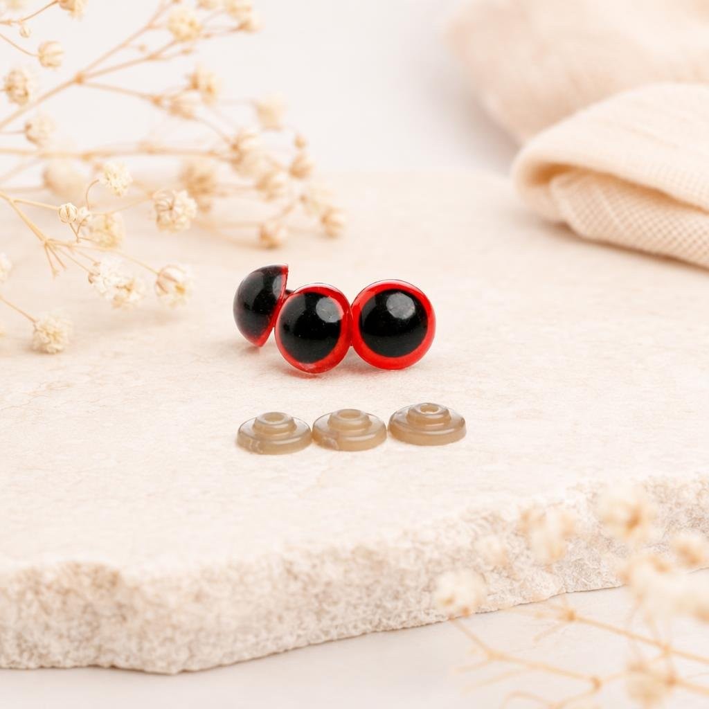 Olhos Vermelho 10mm