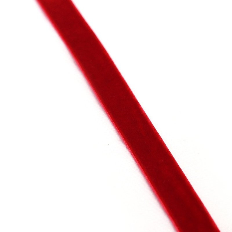 Fita Veludo Vermelha – 1.5cm