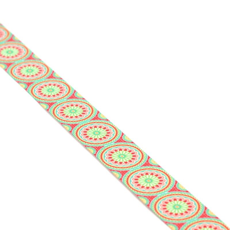 Fita Gorgurão Mandalas – 2.5cm