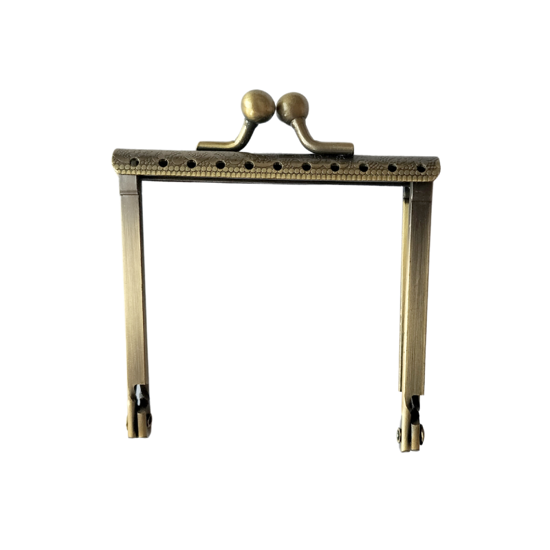 Fecho metálico 7cm - Bronze