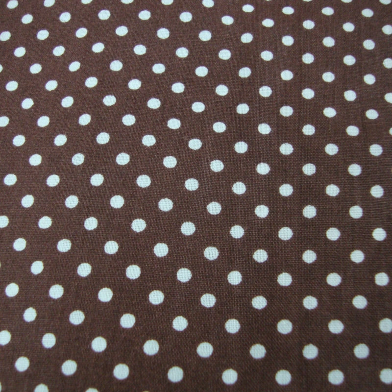 White dots in Brown