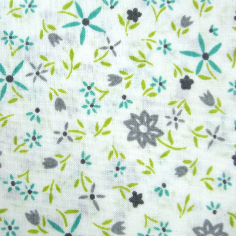 Gray and Blue Flowers