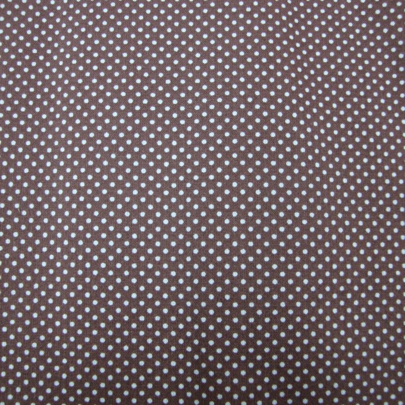 White little dots in Brown