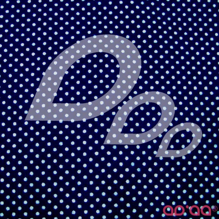 White little dots in dark blue