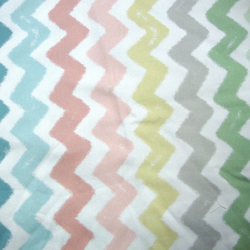 Tecido Algodão Chevron Varias Cores- Outlet