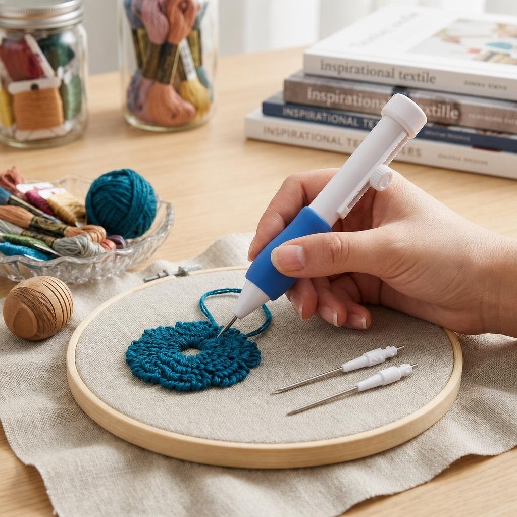 Agulha mágica para Fada do Lar - Punch Needle