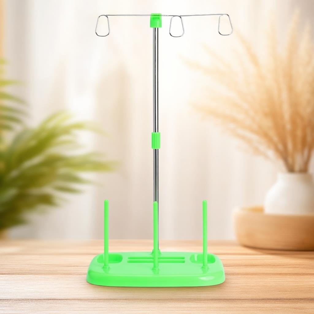 Suporte para Cones de Linha, Canela ou Bobine Verde