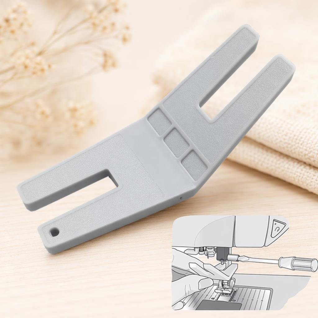 Placa de afastamento Serve para Costurar Botões ou Costuras Grossas de Forma a Equilibrar a Altura do Pé