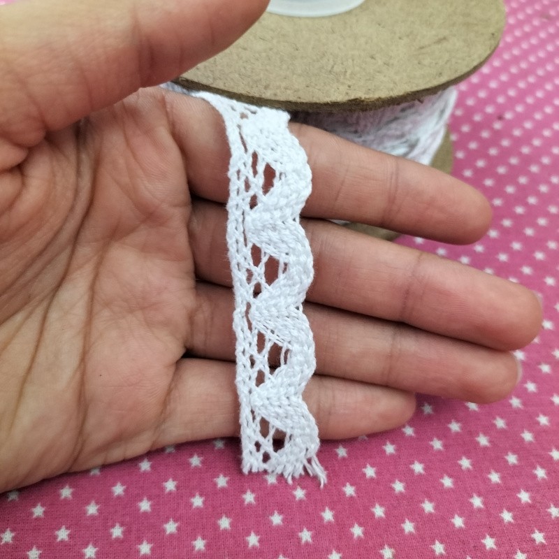 Renda 1,7cm - Branco