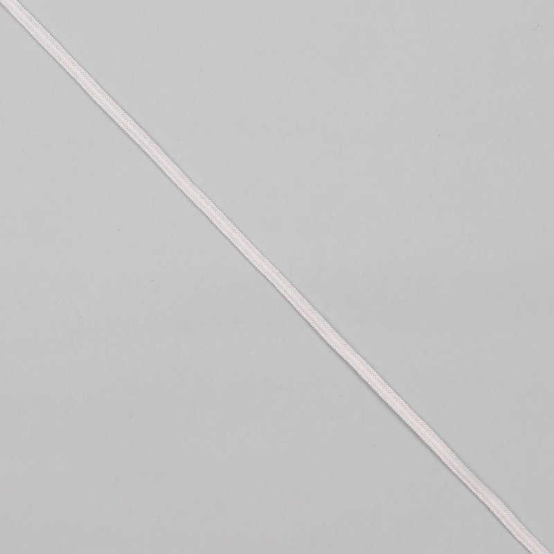 Elástico Branco – 5mm