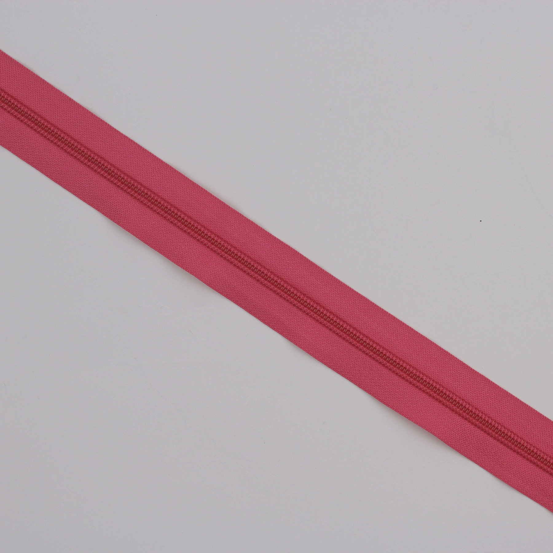 Fecho Zip 6 mm a metro - Rosa Choque