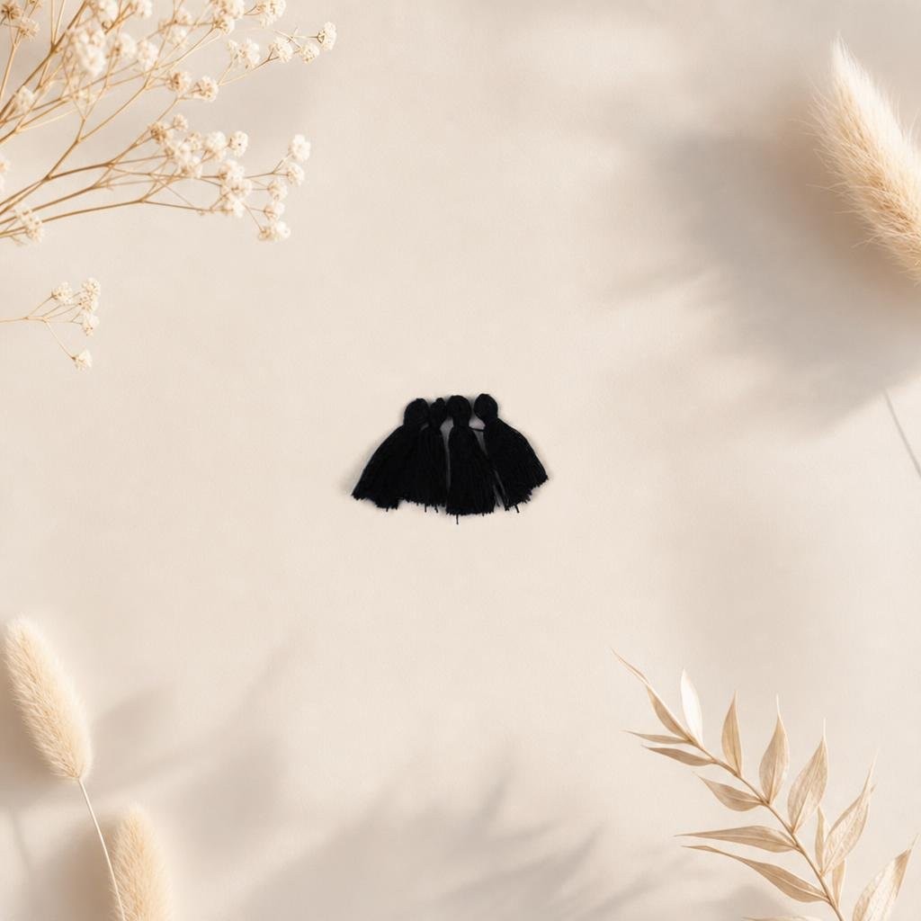 Borla Preto 3cm