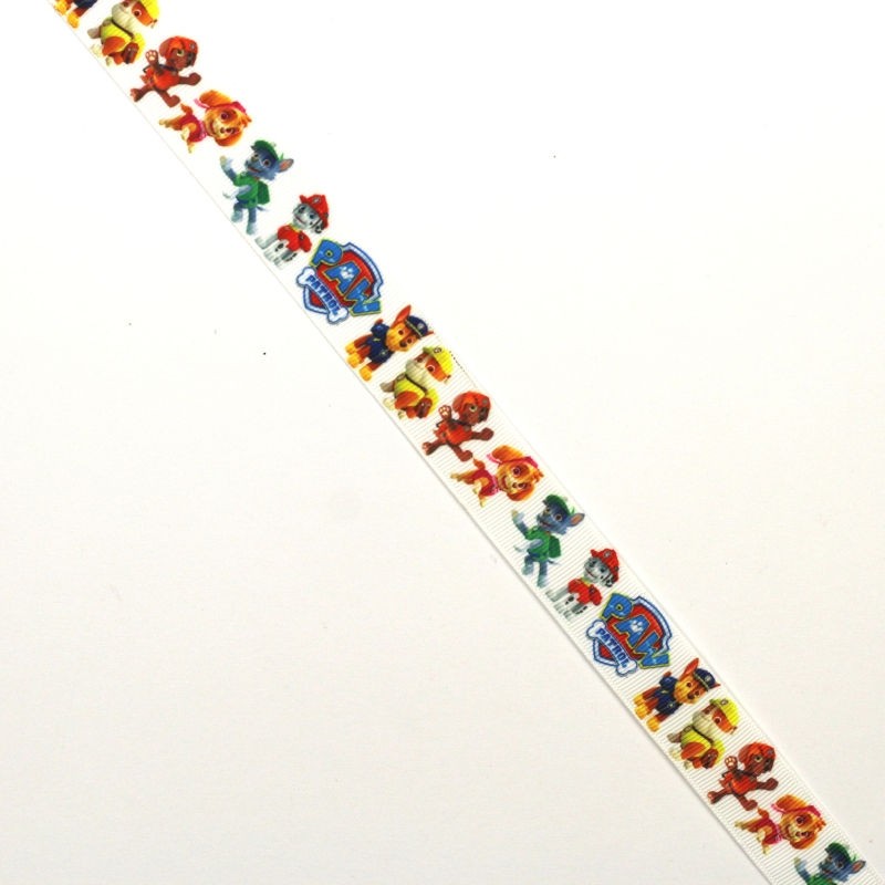 Fita Gorgurão Patrulha Pata 2,2cm 1