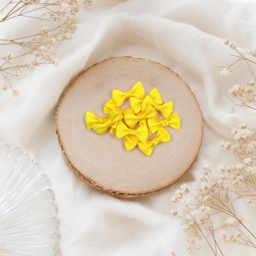 Laço Amarelo 3cm