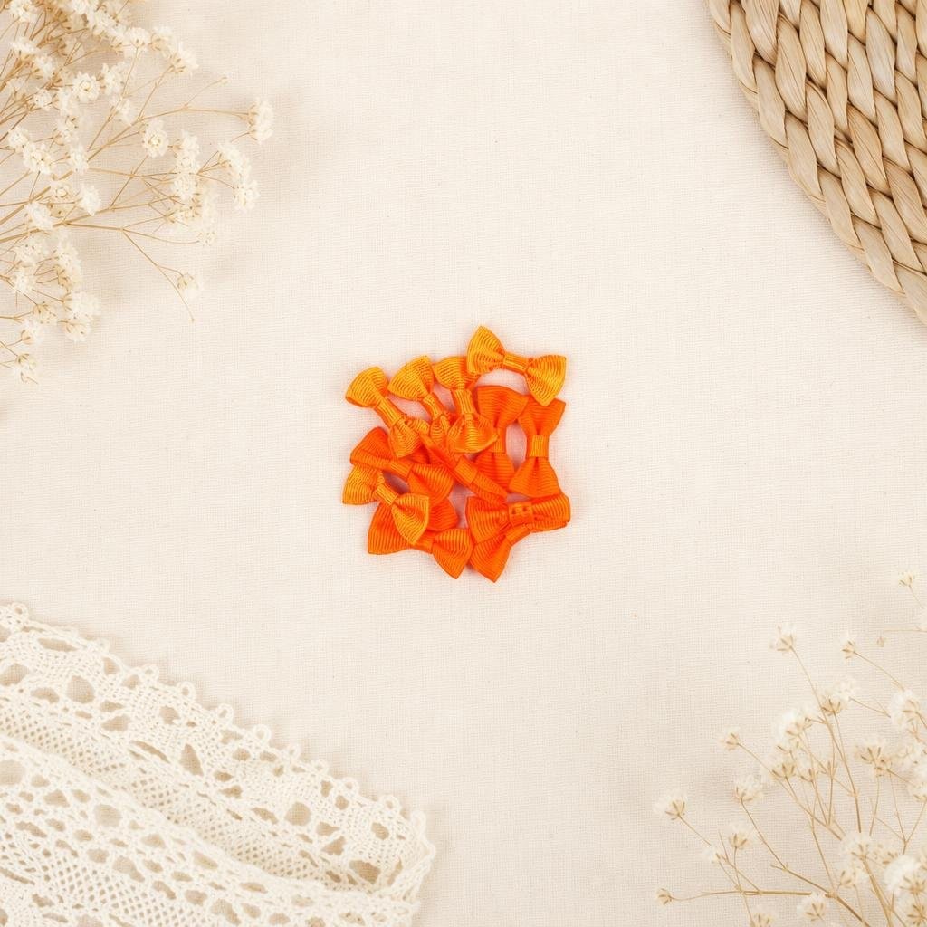 Laço Laranja 3cm