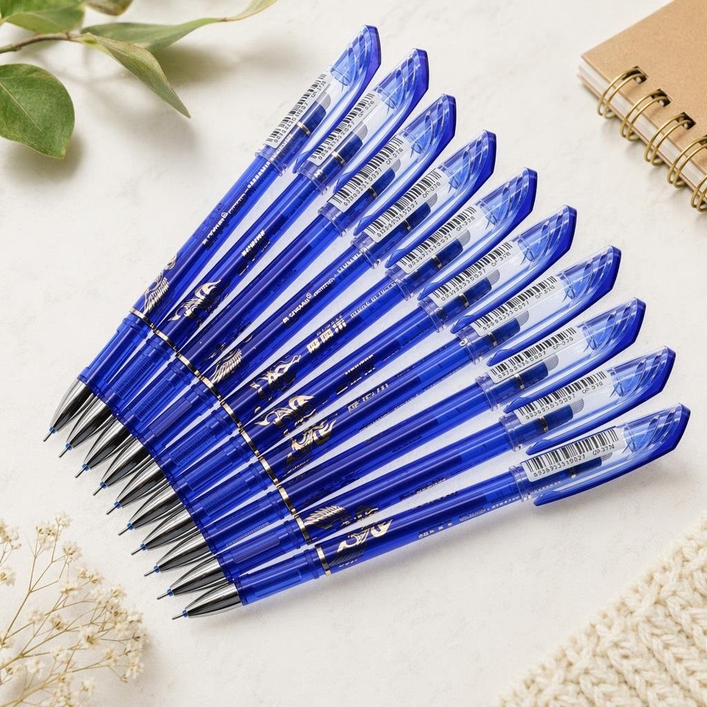 Caneta Apagável ao calor ou ferro - Azul