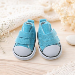 Sapato de Boneca Azul Turquesa Ténis 5cm
