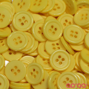 Botões 15mm Amarelo Canário
