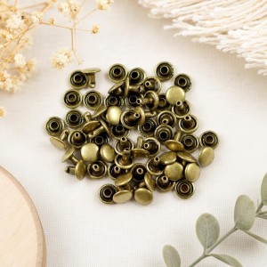 Botão Rapido ou Rebite 6mm – Bronze