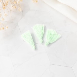 Borla Verde Claro 2cm