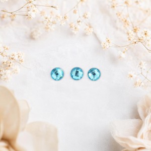 Brilhante Azul para Colar de 8mmX8mm