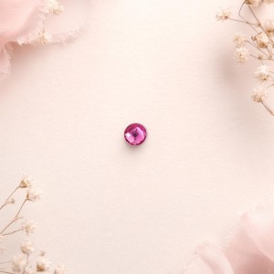 Brilhante Rosa para Colar de 8mmX8mm