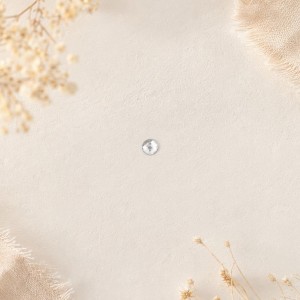 Brilhante Transparente para Colar 6mmX6mm