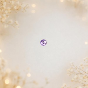 Brilhante Lilás para Colar 8mmX8mm