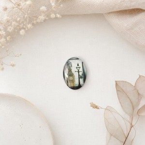 Cabochon Londres 19mmX25mm