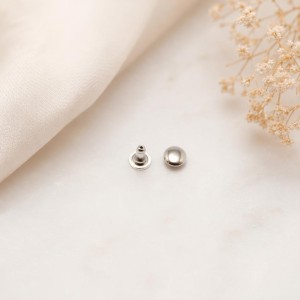 Botão Rapido ou Rebite 12mm Prata